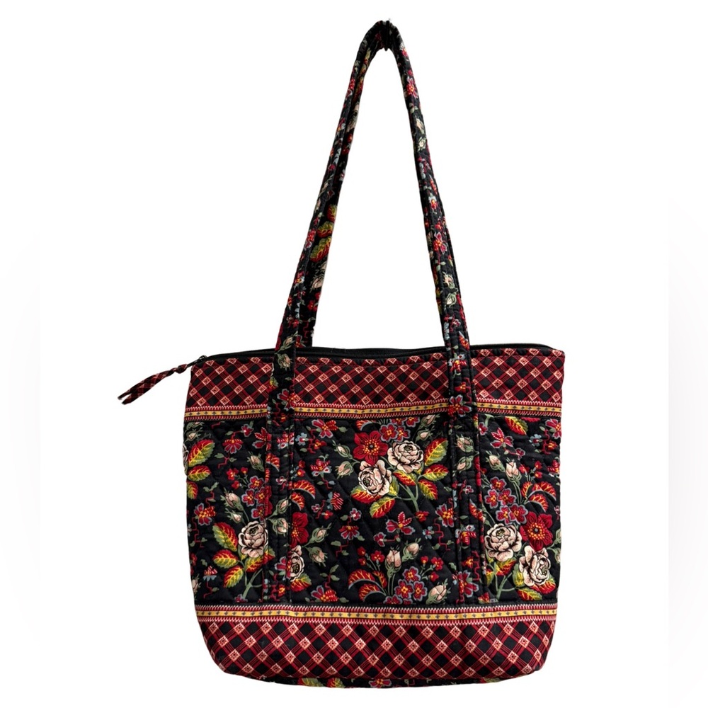 VERA BRADLEY Petite Paddy Tote Bag / Shoulder Bag in Anastasia Floral Pattern - Picture 3 of 7